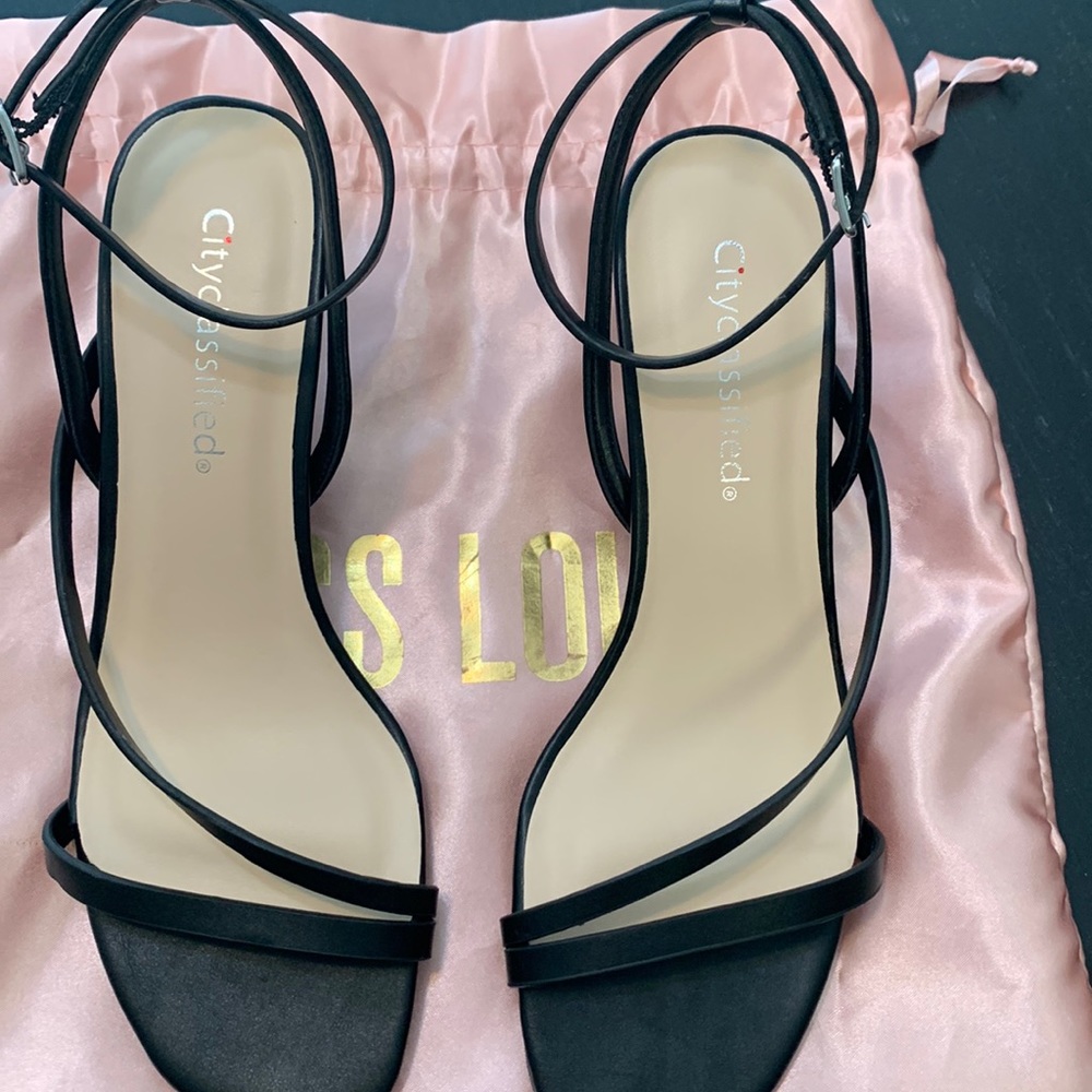 COPY - Black Strappy Heels